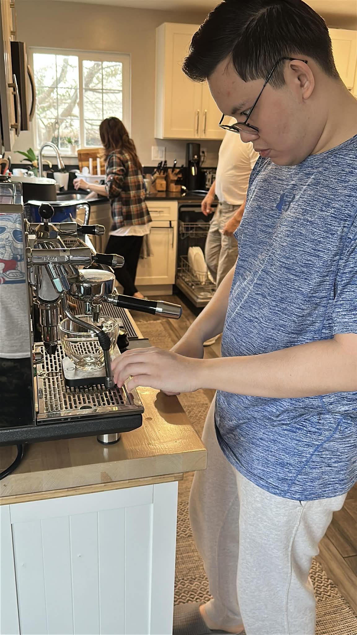 Espresso person